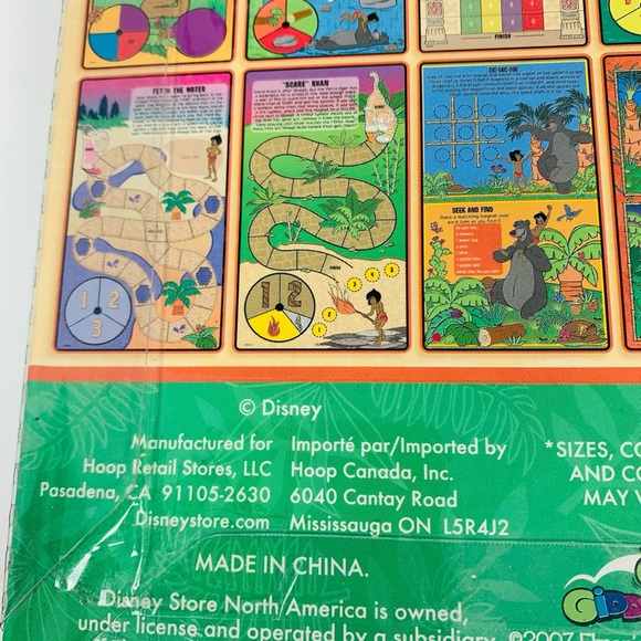Disney The Jungle Book Magnetic Game Book Elmers Products 2007 - Picture 5 of 7